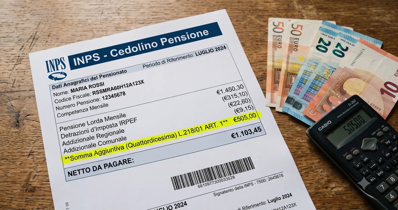 Quattordicesima Pensionati: Chi Ne Ha Diritto