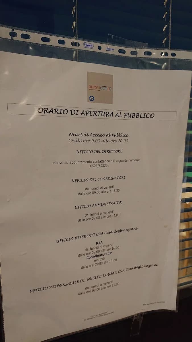 Casa Degli Anziani - Collecchio